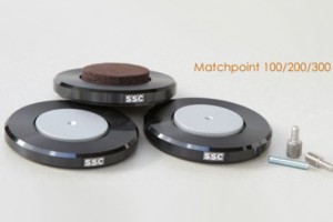 SSC MATCHPOINT 300 Black/Silver 1pcs